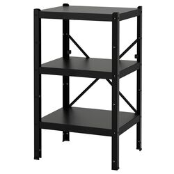 Etajera Ikea Bror 65x55x110 (Negru)