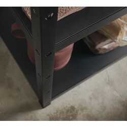 Etajera Ikea Bror 85x55x110 (Negru) Thumb
