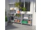 Etajera Ikea Hyllis interior/exterior 180x27x74-140 (Inox)