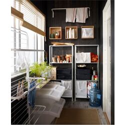 Etajera Ikea Hyllis interior/exterior 60x27x140 (Argintiu) Thumb