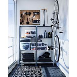 Etajera Ikea Hyllis interior/exterior 60x27x140 (Argintiu) Thumb