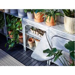 Etajera Ikea Hyllis interior/exterior 60x27x74 (Inox) Thumb