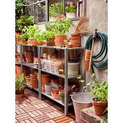 Etajera Ikea Hyllis interior/exterior 60x27x74 (Inox) Thumb