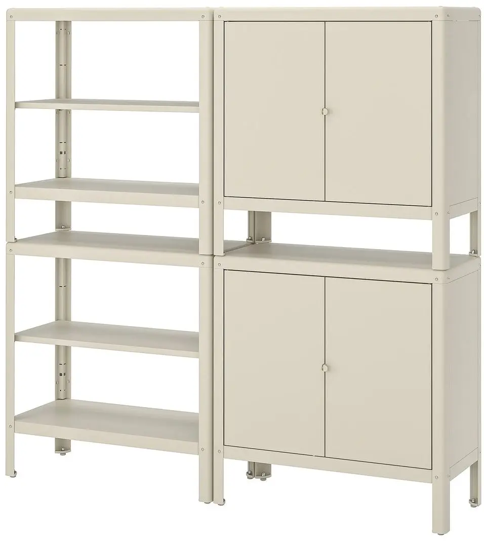 Etajera Ikea Kolbjorn 2 corpuri171x37 (Bej)