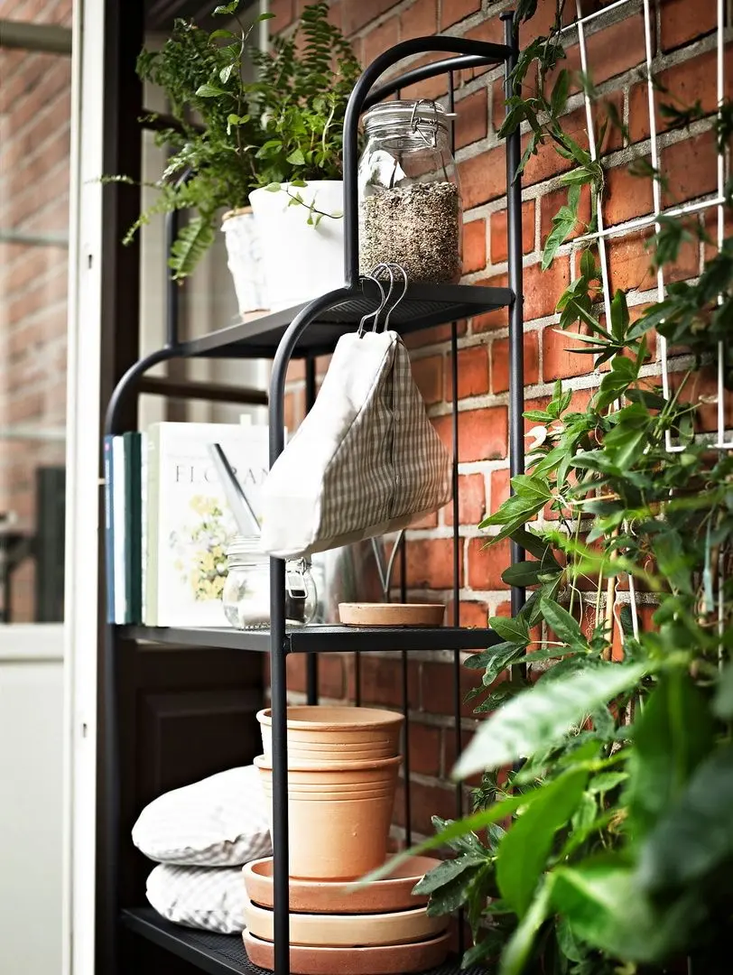 Etajera Ikea Lacko exterior 61x160 (Gri)