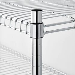 Etajera Ikea Omar 2 sectiuni/polite 60x25x77 (Inox) Thumb