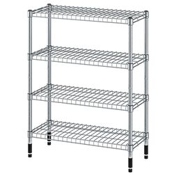 Etajera Ikea Omar 2 sectiuni/polite 60x25x77 (Inox)