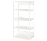 Etajera Ikea Platsa 60x40x120 (Alb)