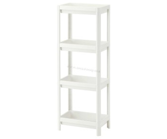 Etajera Ikea Vesken 36x23x101 (Alb)