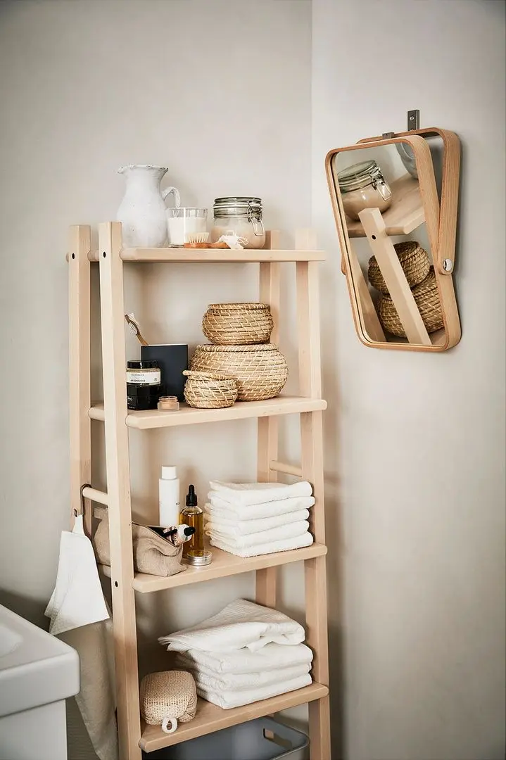 Etajera Ikea Vilto 46x150 (Mesteacăn)