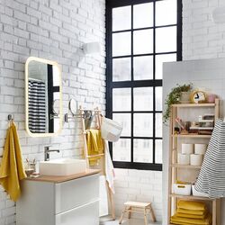 Etajera Ikea Vilto 46x150 (Mesteacăn) Thumb