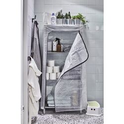 Стеллаж с чехлом Ikea Hyllis 60x27x140 (Нержавеющая Сталь) Thumb