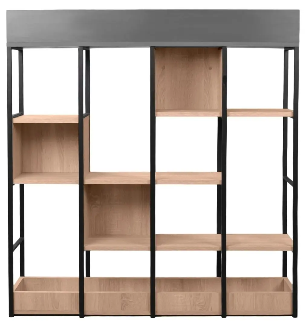 Etajera DP Terra (Black/Wood)