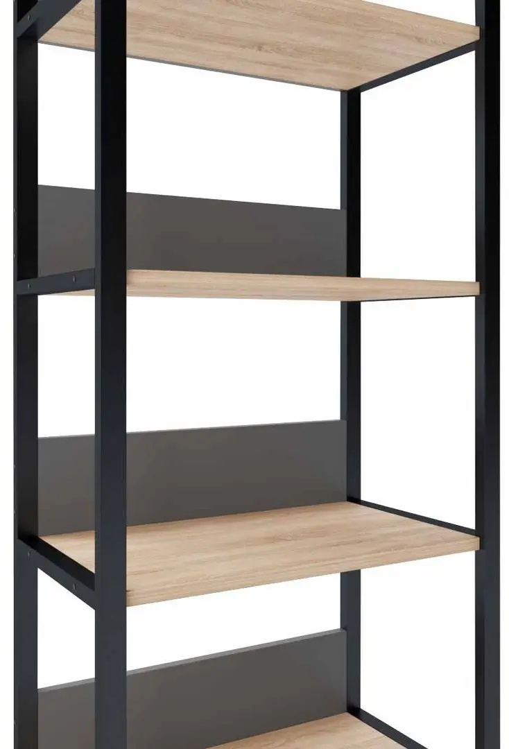 Etajera DP Urban 60 (Black/Sonoma Oak)