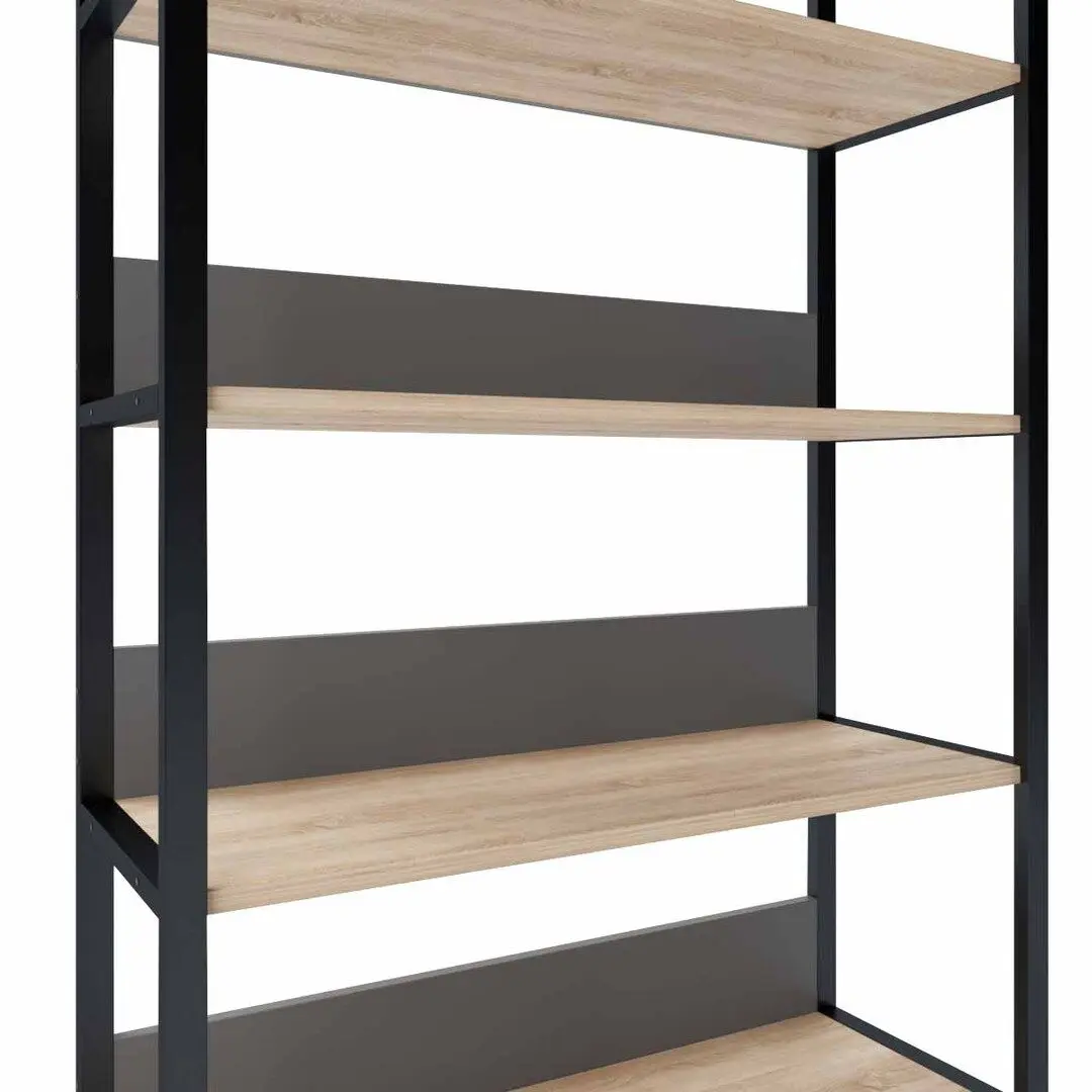 Etajera DP Urban 90 (Black/Sonoma Oak)