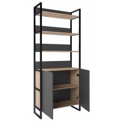 Etajera DP Urban 90 cu tumba (Black/Sonoma Oak) Thumb