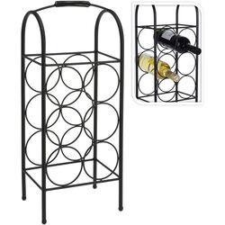 Подставка для бутылок Excellent Houseware 6btl 52x22x16 (Black) Thumb