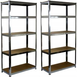 Набор стеллажей GardenLine GWI0885 (Silver/Brown)