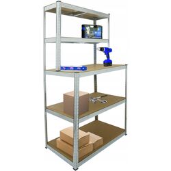 Etajera GardenLine GWI3694 (Silver/Brown)