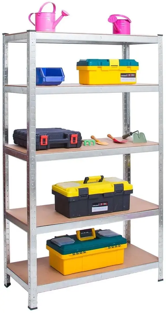 Стеллаж Humberg 180x90x40cm (Galvanized Silver)