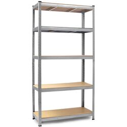 Стеллаж Humberg 205x120x45cm (Silver) Thumb