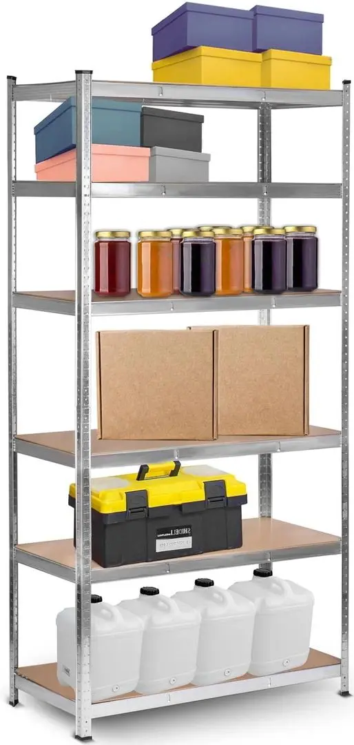 Стеллаж Humberg 205x120x45cm (Silver)