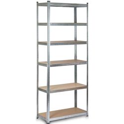 Etajera Humberg 222x90x40cm (Silver)