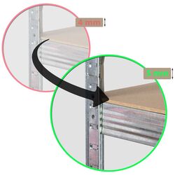 Стеллаж Humberg 4840 (Silver) Thumb