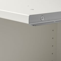 Дополнительный угловой модуль Ikea Pax 4 полки 53x58x201 (Белый) Thumb