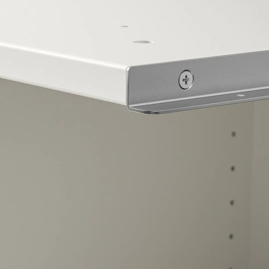 Дополнительный угловой модуль Ikea Pax 4 полки 53x58x201 (Белый) - 2