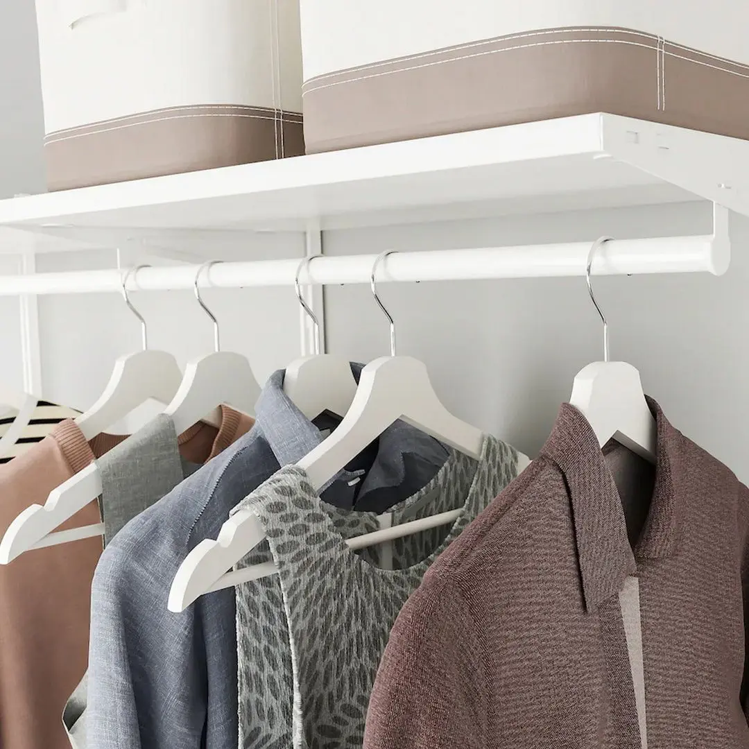 Система хранения Ikea Boaxel 187x40x201 (Белый)