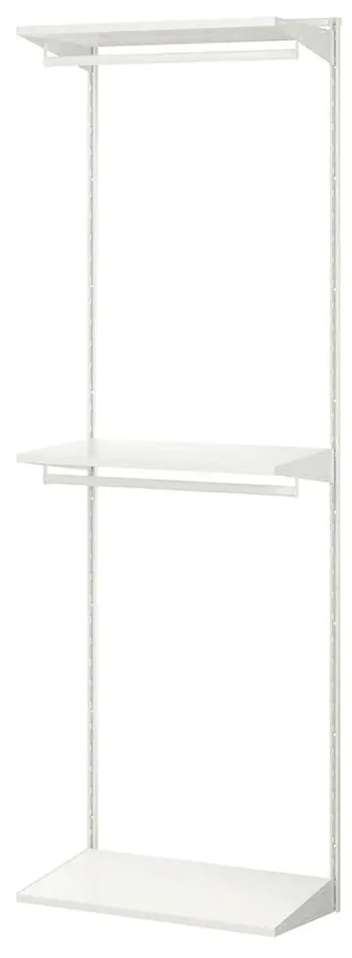 Sistem depozitare Ikea Boaxel 62x40x201 (Alb)