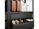 Система хранения Ikea Bror ящики/полки 254x55x190 (Черный)