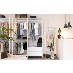 Sistem depozitare Ikea Elvarli 2 sectiuni/2 sertare 165x55x216 (Alb) Thumb