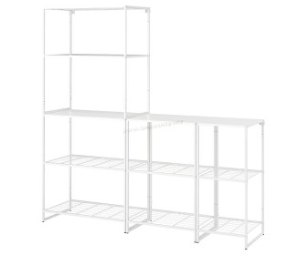 Система хранения Ikea Jostein для дома/улицы 182x40x180 (Белый)