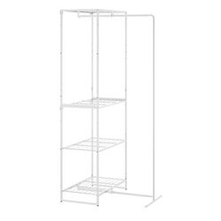 Sistem depozitare Ikea Jostein interior/exterior/plasa de sirma 61x53/117x180 (Alb)