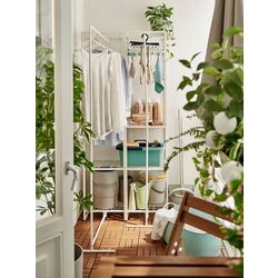 Система хранения Ikea Jostein для дома/улицы/сетка 82x53/117x180 (Белый) Thumb