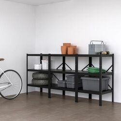 Стеллаж Ikea Bror 234x55x110 (Черный) Thumb