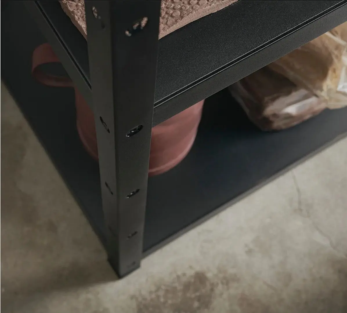 Стеллаж Ikea Bror 234x55x110 (Черный)