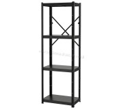 Стеллаж Ikea Bror 65x40x190 (Черный)