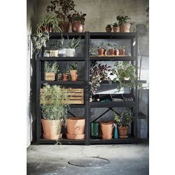 Etajera Ikea Bror 65x40x190 (Negru) Thumb