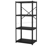 Etajera Ikea Bror 65x55x190 (Negru)