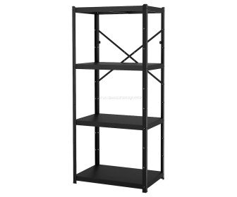 Стеллаж Ikea Bror 85x55x190 (Черный)