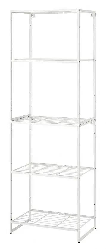 Etajera Ikea Jostein interior/exterior/plasa de sirma 61x40x180 (Alb)