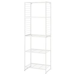Etajera Ikea Jostein interior/exterior/plasa de sirma 62x40x180 (Alb)