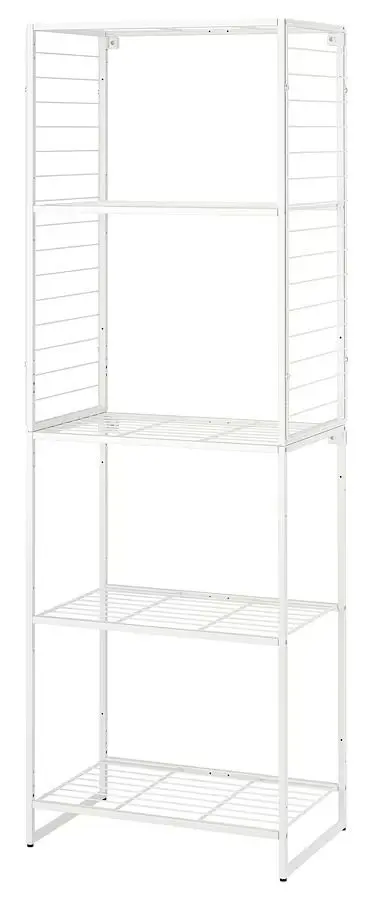 Etajera Ikea Jostein interior/exterior/plasa de sirma 62x40x180 (Alb)