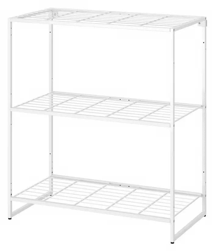 Etajera Ikea Jostein interior/exterior/plasa de sirma 81x40x90 (Alb)