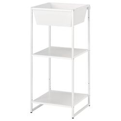 Стеллаж Ikea Jostein с контейнером 41x40x90 (Белый)