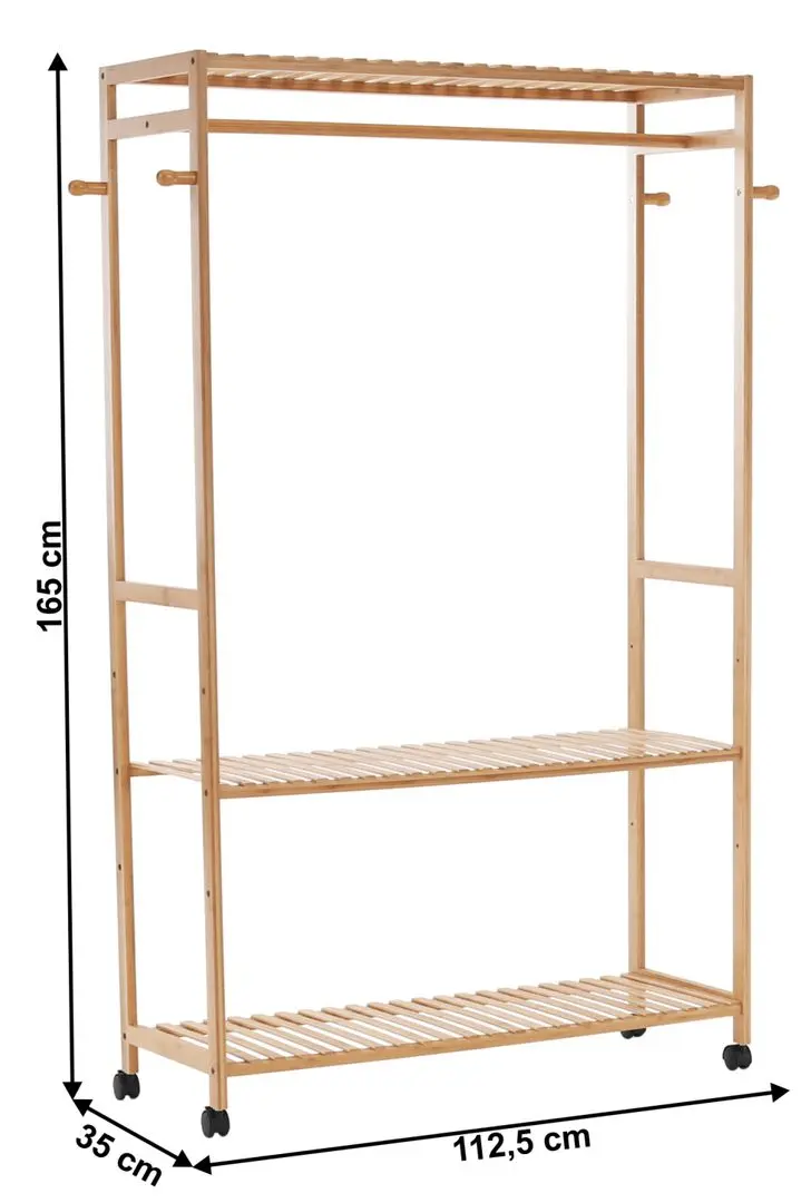 Sistem de depozitare Mobhaus Melar (Natural)