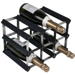 Suport pentru vin RTA Wine0070 9btl (Black Ash/Inox) Thumb